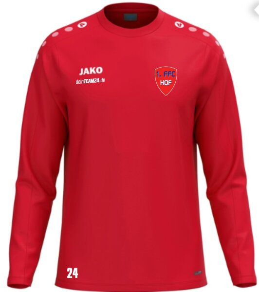 1. FFC  Hof - Sweatshirt Kinder rot