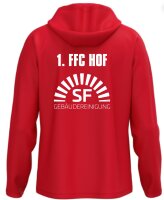 1. FFC Hof - Kapuzenjacke Unisex rot