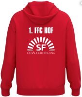 1. FFC Hof - Kapuzensweat Unisex rot
