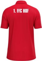 1. FFC Hof - Polohemd Unisex rot