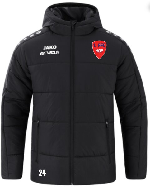 1. FFC Hof - Steppjacke Kinder schwarz