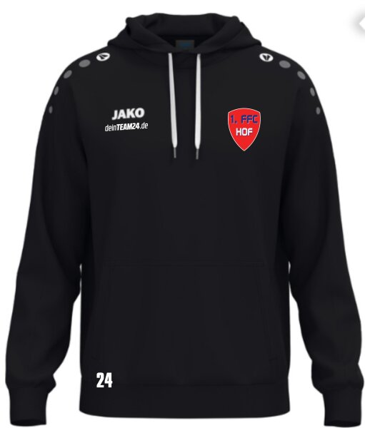 1. FFC Hof - Kapuzensweat Unisex schwarz