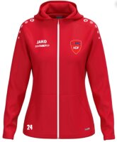 1. FFC Hof - Kapuzenjacke Damen rot