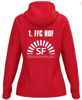 1. FFC Hof - Kapuzenjacke Damen rot